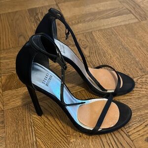 Stuart Weitzman Black Women's Heels - Nudist